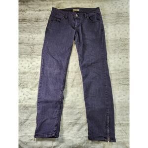 Paris Blues women's purple denim jeans size 7
